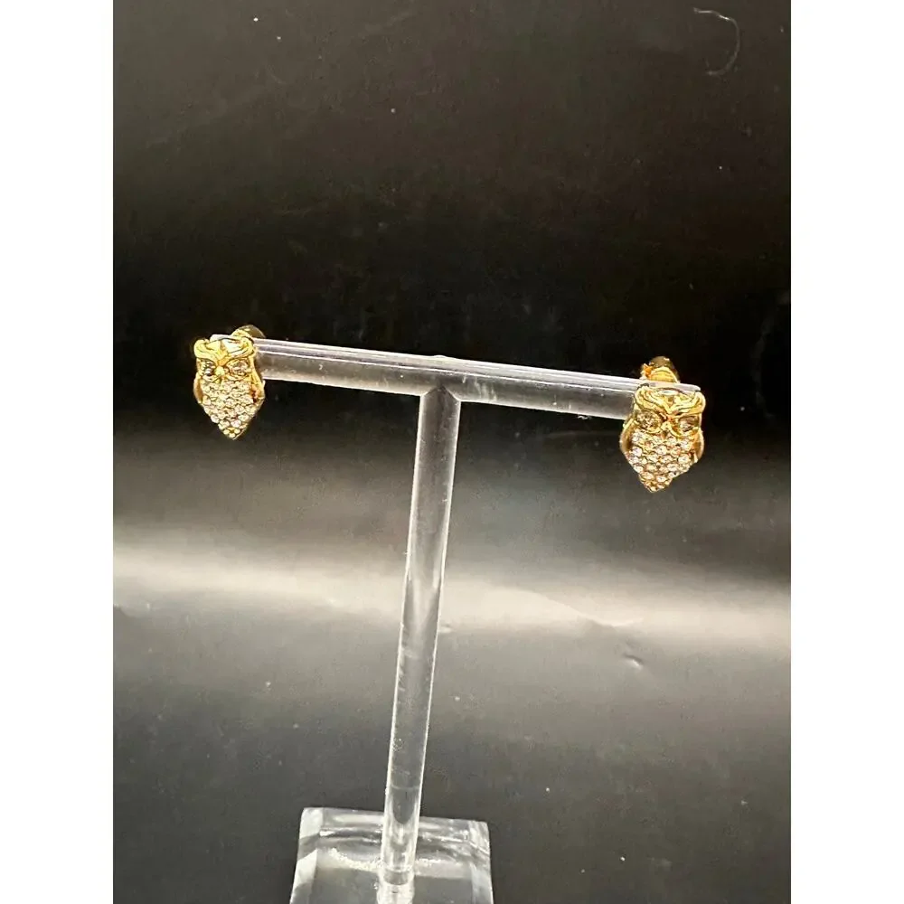 Kate Spade THINGS WE LOVE OWL Earrings Whimsy Animal Designer Stud Jewelry
